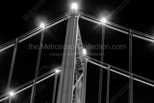 The Anthony Wayne Bridge -- Toledo Black and White Photos