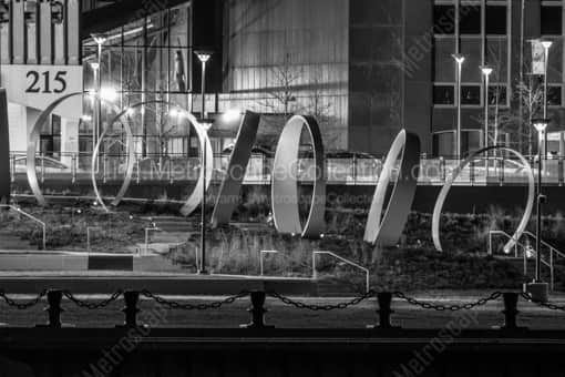 The Loops in Promenade Park -- Toledo Black and White Photos