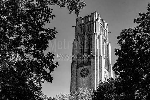 University Hall UToledo -- Toledo Black and White Pictures