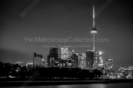 The Toronto Skyline -- Toronto Black and White Photos