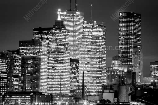 The Scotia Bank Tower -- Toronto Black and White Photos