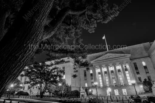 The Rayburn House Office Building -- Washington DC Black and White Photos