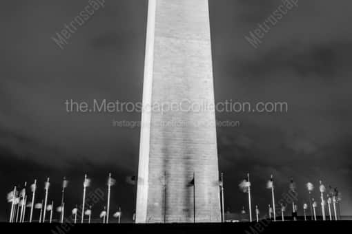 The Washington Monument -- Washington DC Black and White Photos