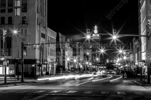 Home Savings Bank on Federal Plaza -- Youngstown Black and White Photography