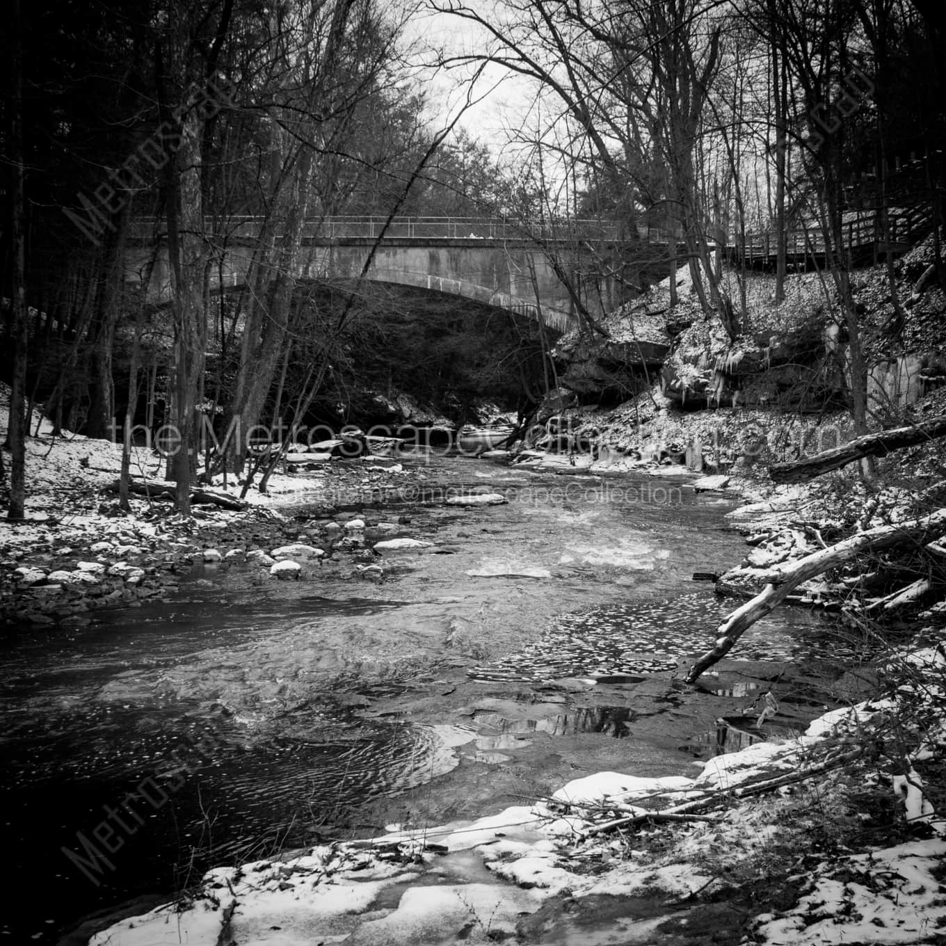 Mill Creek landscape black and white Photography Mill Creek landscape black and white Photography square crop