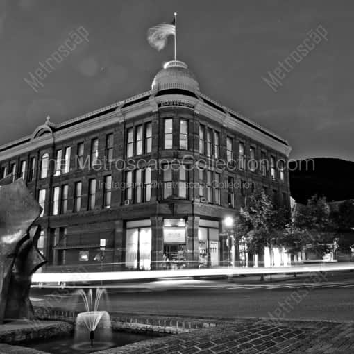 Aspen Elks Building -- Aspen Black and White Photography
