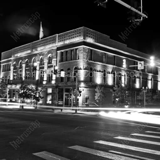Aspen's Famous Hotel Jerome -- Aspen Black and White Photography