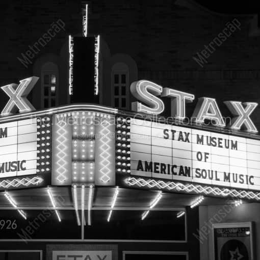 The Stax Museum -- Memphis Black and White Photography