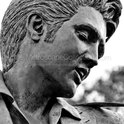 Elvis -- Memphis Black and White Photography