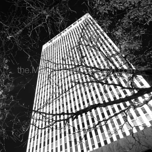 The Woodmen Building -- Omaha Black and White Photography