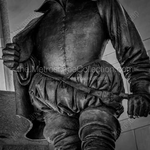 Sir Walter Raleigh's Fashionable Pants -- Raleigh Black and White Photography