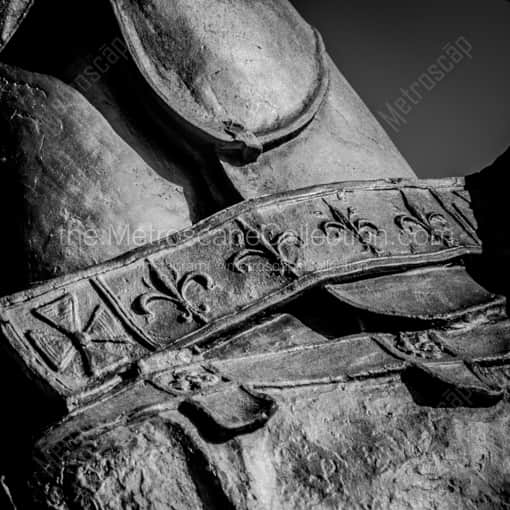 Saint Louis Fleur-de-Lis -- St Louis Black and White Photography