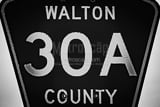 Horizontal Walton County 30-A black and white Photography