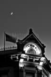 Vertical The Aspen Block Building black and white Pictures