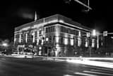 Horizontal Aspen's Famous Hotel Jerome black and white Pictures