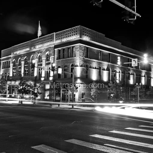 Aspen's Famous Hotel Jerome -- Aspen Black and White Photography