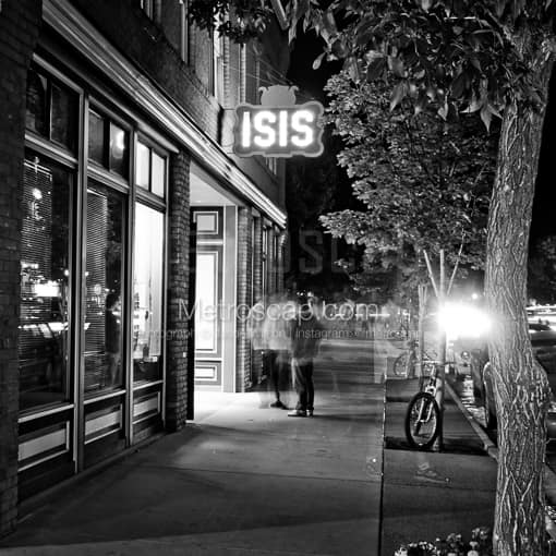 Isis Theater Aspen Colorado -- Aspen Black and White Photography