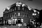 Horizontal The Ralph Lauren Store in Aspen Colorado black and white Photography