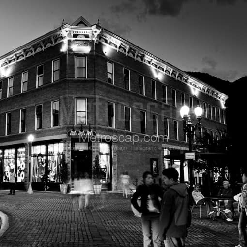 The Ralph Lauren Store in Aspen Colorado -- Aspen Black and White Photography