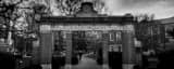 Panoramic The Ohio University Alumni Gateway black and white Photos