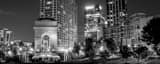 Panoramic Atlantic Station at Night Framed Photos