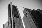 Horizontal The Buckhead Skyline Buildings Framed Photos