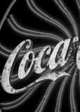 Vertical The Big Coca-Cola Sign in Downtown Atlanta Framed Photos
