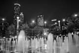 Horizontal The Atlanta Skyline from Centennial Olympic Park Framed Photos