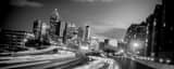 Panoramic The Downtown Atlanta Skyline from North Ave Framed Photos