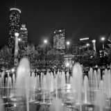 Square The Atlanta Skyline from Centennial Olympic Park Framed Photos