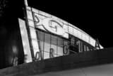 Horizontal The Georgia Aquarium at Night Framed Photos