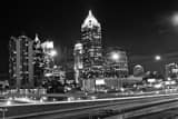 Horizontal The Midtown Atlanta Skyline Framed Photos