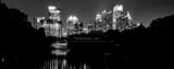 Panoramic The Midtown Atlanta Skyline from Piedmont Park Framed Photos