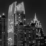 Square Symphony Center and the Promenade at Night  Framed Photos