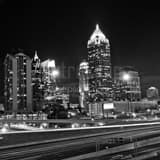 Square The Midtown Atlanta Skyline Framed Photos
