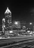 Vertical The Midtown Atlanta Skyline Framed Photos