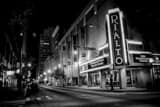 Horizontal The Rialto Theater off Luckie black and white Photos