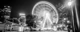 Panoramic The Skyview Atlanta Ferris Wheel near Centennial Olympic Park Framed Photos