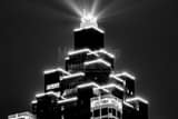 Horizontal The Top of the SunTrust Plaza Building in Downtown Atlanta black and white Photos