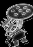 Vertical The Home Slice Pizza Guy black and white Pictures