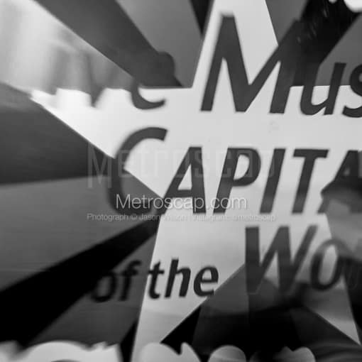 The Live Music Capital of the World -- Austin Black and White Photography