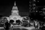 Horizontal The Texas Statehouse from Congress Avenue Photography