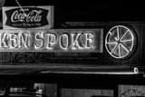 Horizontal Austin\'s Legendary Broken Spoke black and white Pictures