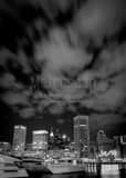Vertical The Baltimore Skyline from the Rusty Scupper Photography