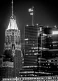Vertical The Baltimore Trust Building at Night Photography