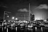 Horizontal Boats Docked on the Inner Harbor Photography
