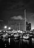 Vertical Boats Docked on the Inner Harbor Photography