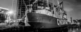 Panoramic The Chesapeake Lightship on the Inner Harbor Photography