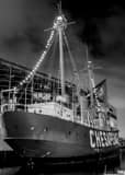 Vertical The Chesapeake Lightship on the Inner Harbor Photography
