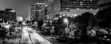 Panoramic Six (6) Lanes of Traffic on East Pratt Street Photography